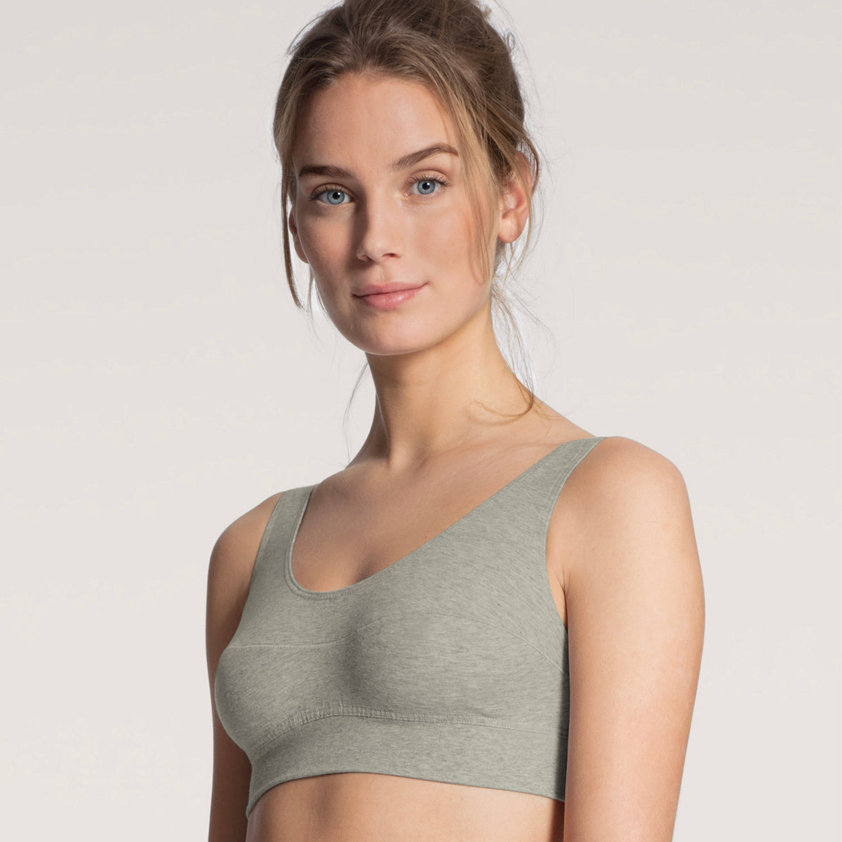 Calida Elastic Bustier - Stone Melange - 2138-096