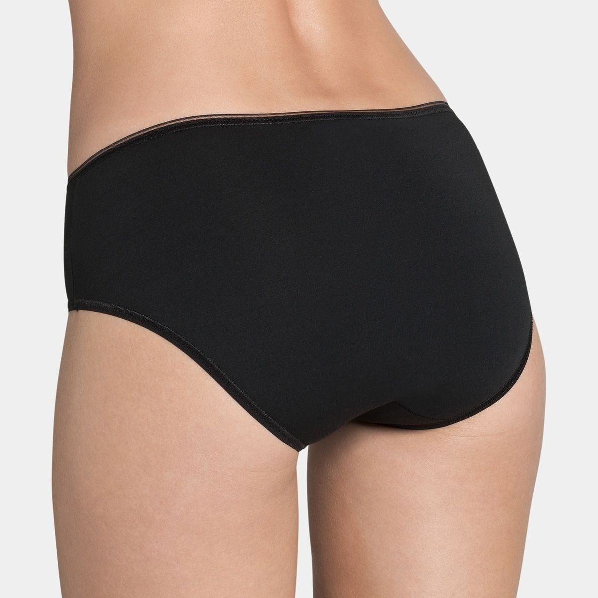 Sloggi Feel Sensational midi trusse, sort - 10143005 - 0004 - Sort