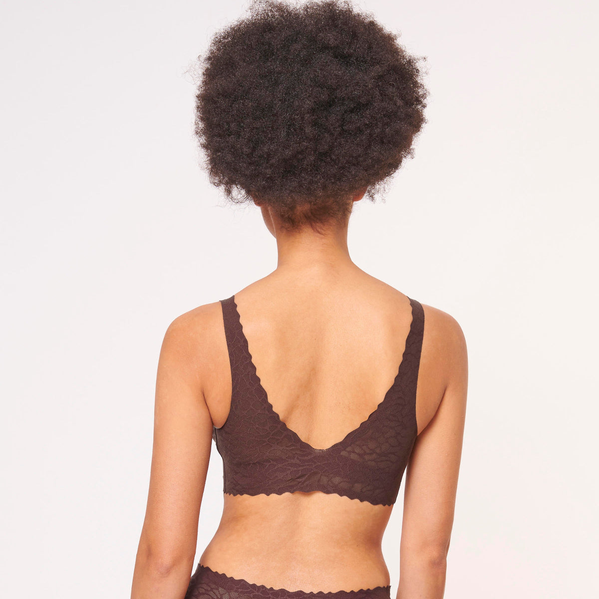 Sloggi ZERO FEEL LACE 2.0 - Ebony Brown - 10211257-6231