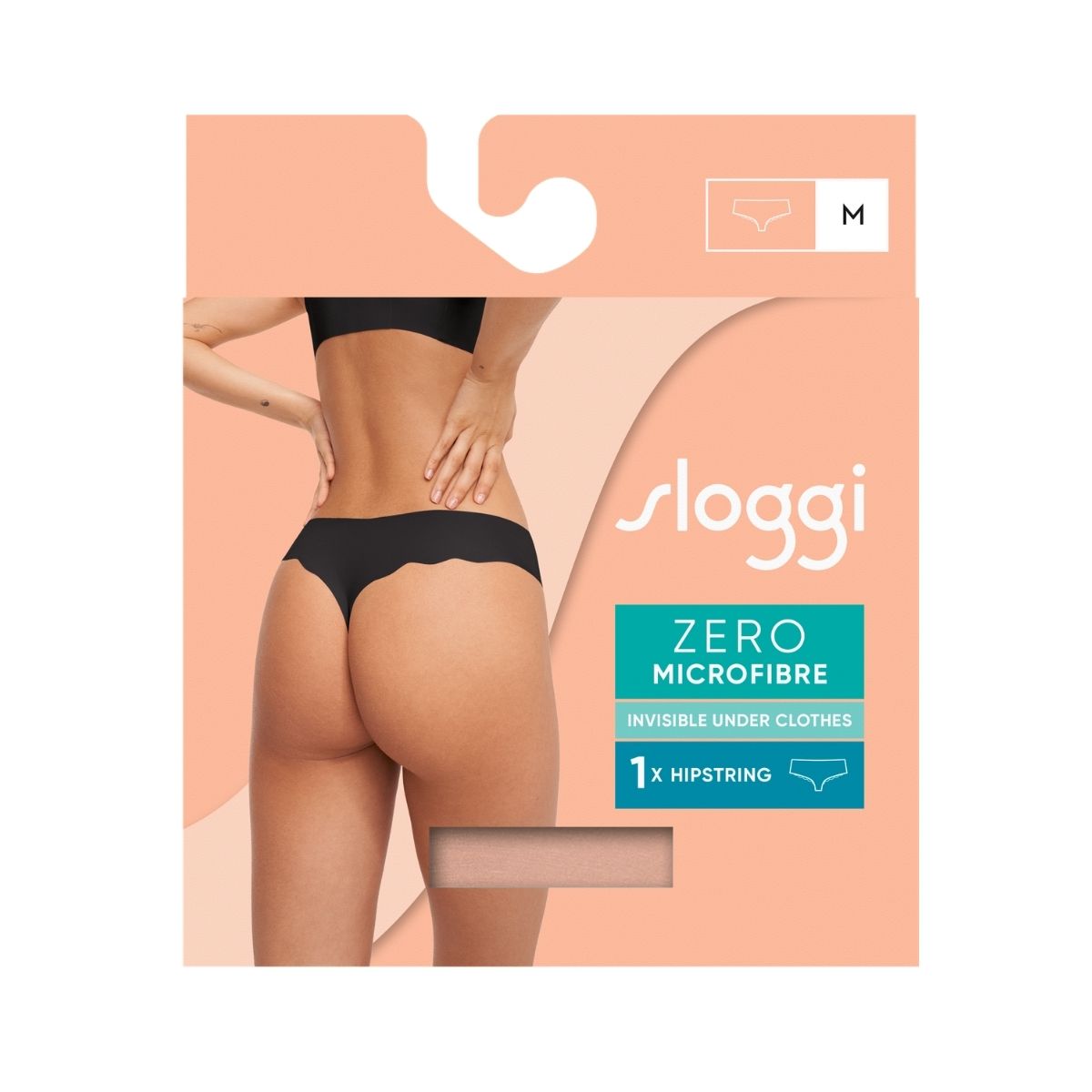 Sloggi Zero Microfibre 2.0 g-streng, brun - 10214627 - 00ME - Cameo Brown