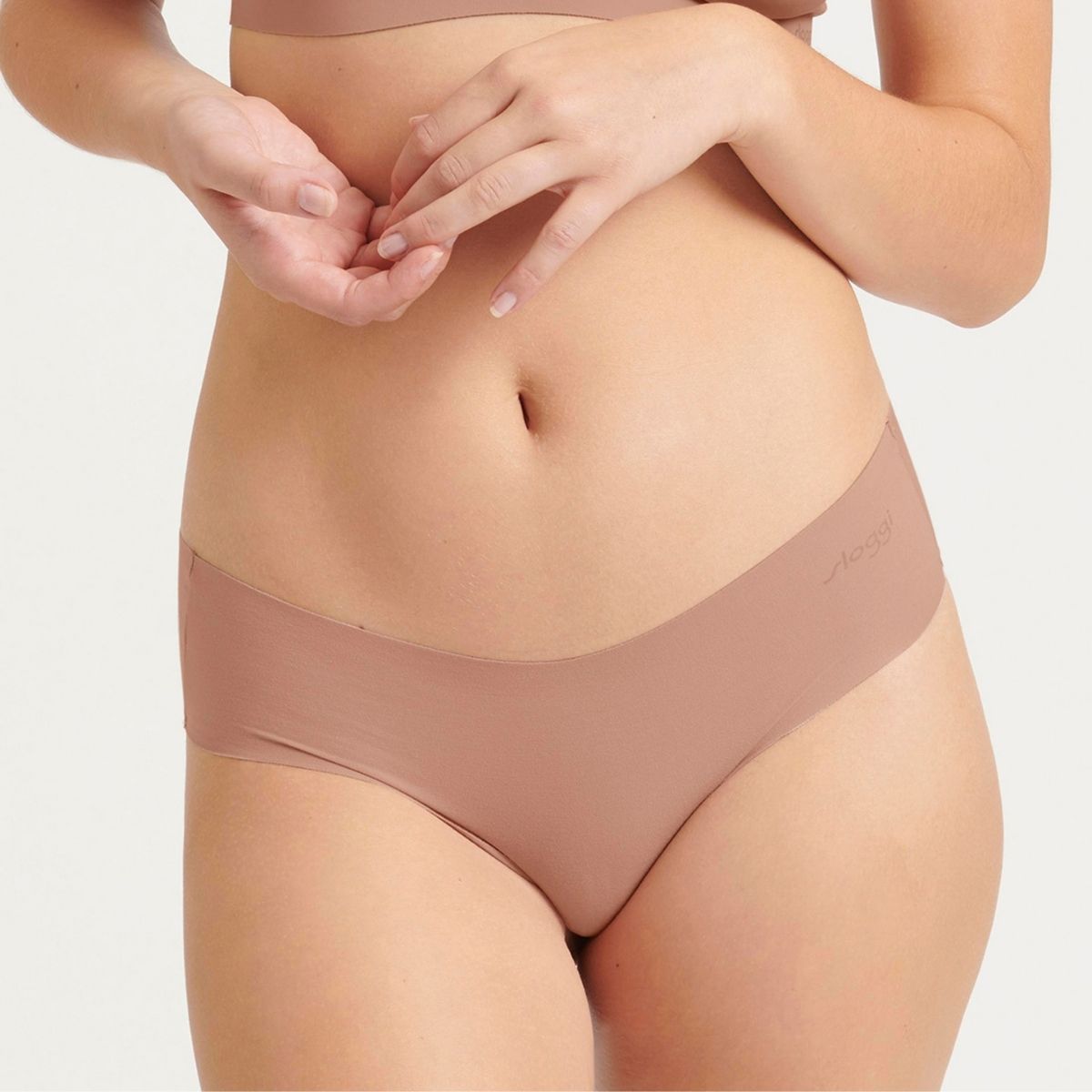 Sloggi Zero Modal 2.0 hipster trusse, brun - 10214667 - 00ME - Cameo Brown