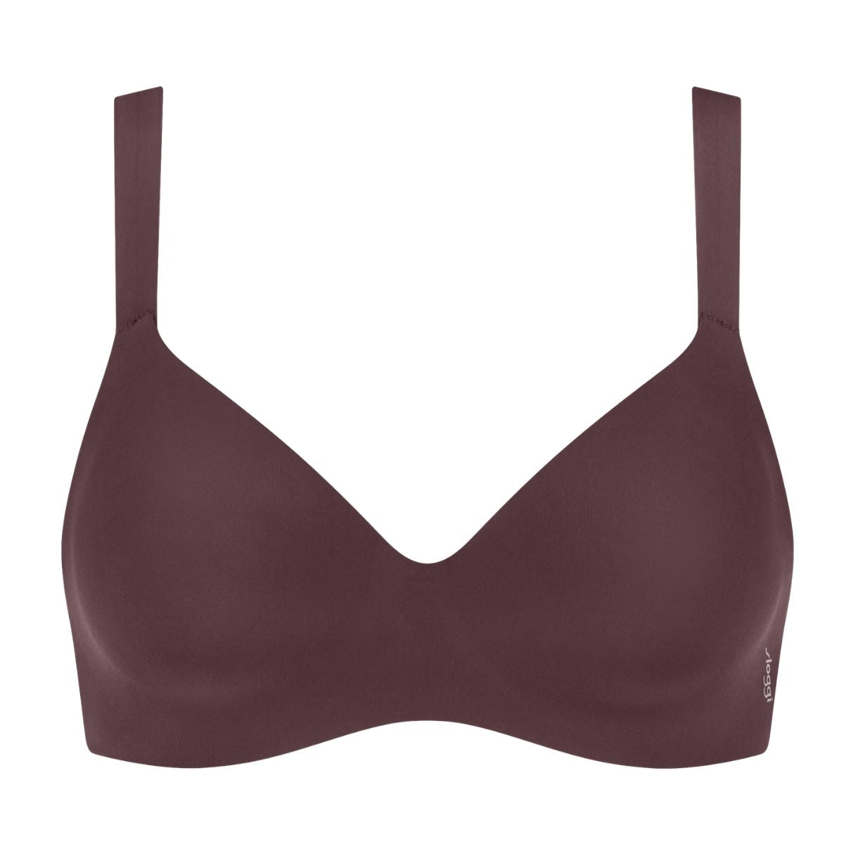 Sloggi Zero Feel 2.0 The Up BH uden bøjle, lilla - 10228521 - 7753 - Merlot