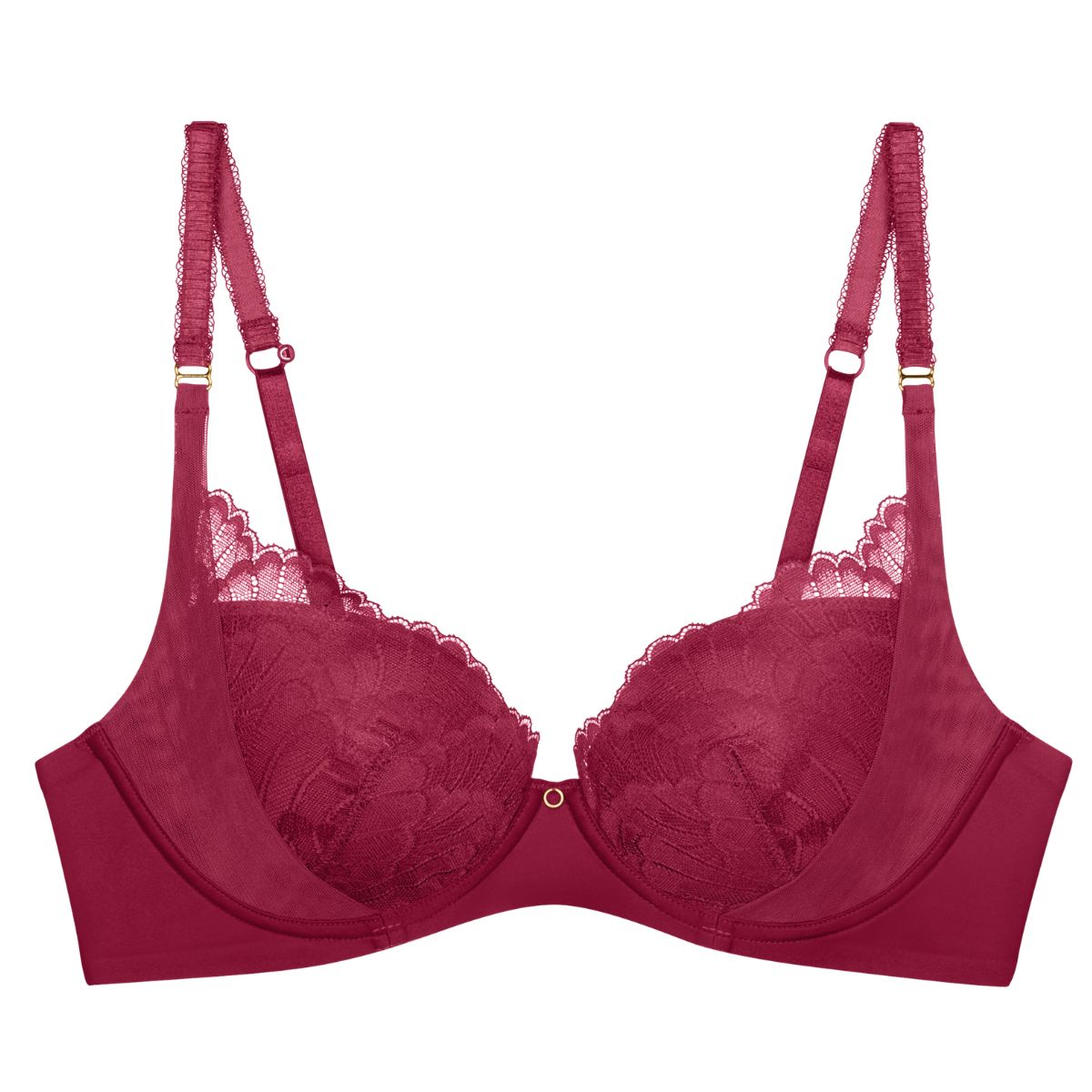 Triumph Love In Lace WP BH med bøjle, rød - 10228632 - 6845 - Red Musk