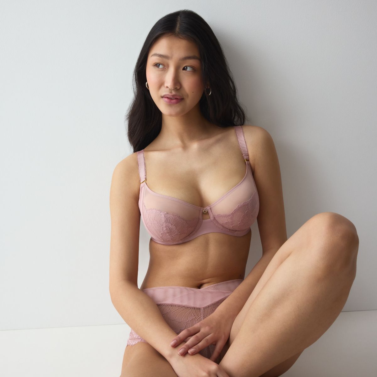 Triumph Love In Lace W BH med bøjle, lyserød - 10228687 - 1596 - Sophia