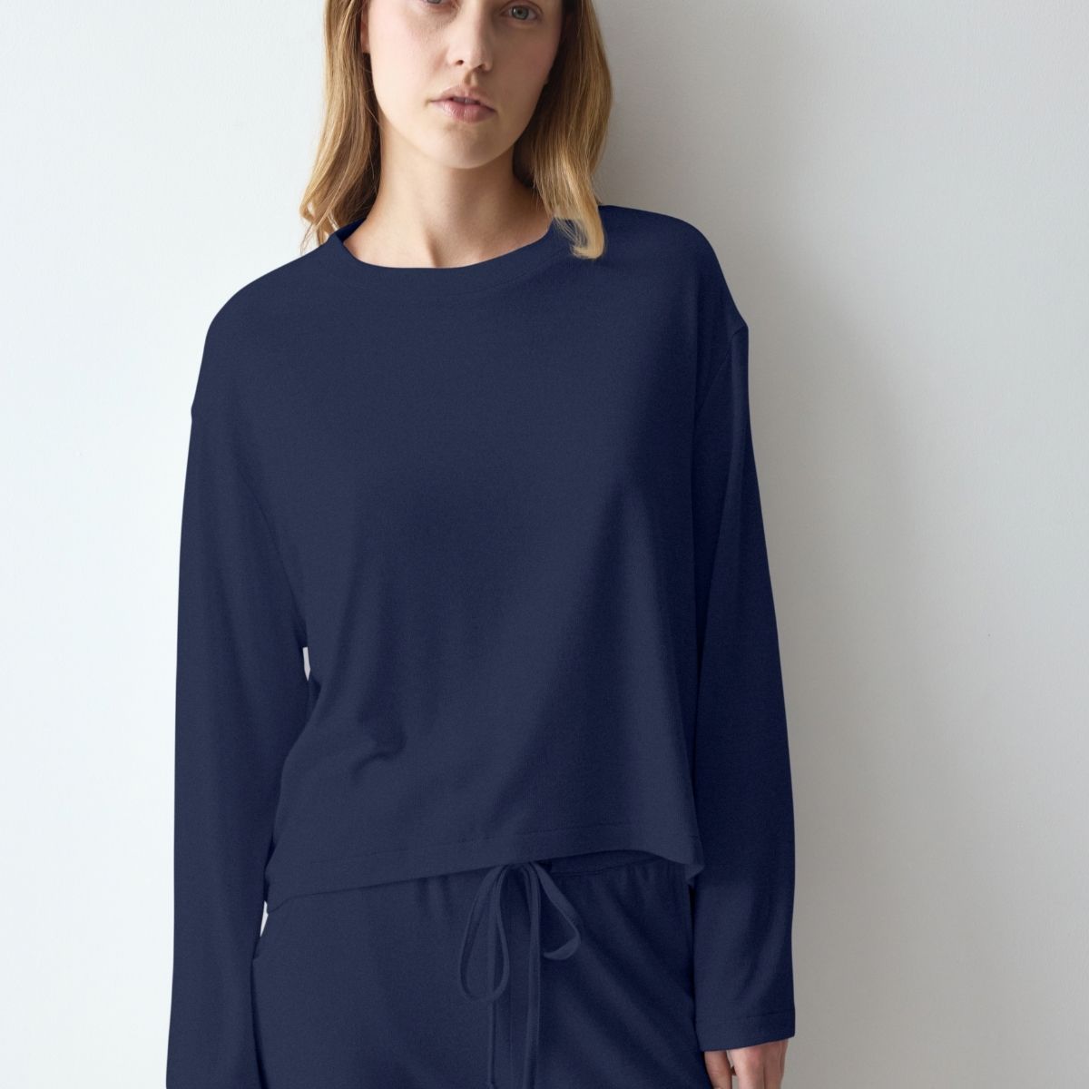 Triumph Cosy Comfort top, blå - 10229194 - M008 - Blue