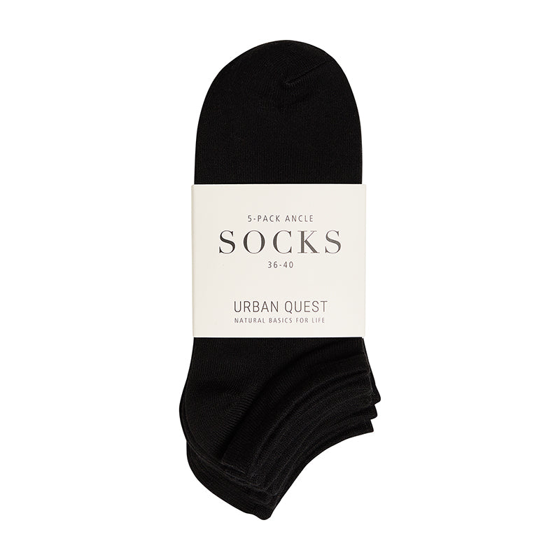 Urban Quest 5-Pack Women Bamboo - Black - 220-9000