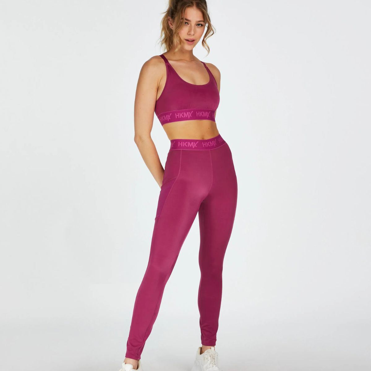 Hunkemöller Logo legging - Festival Fuchia - 200440-FESTIVAL FUCHSIA