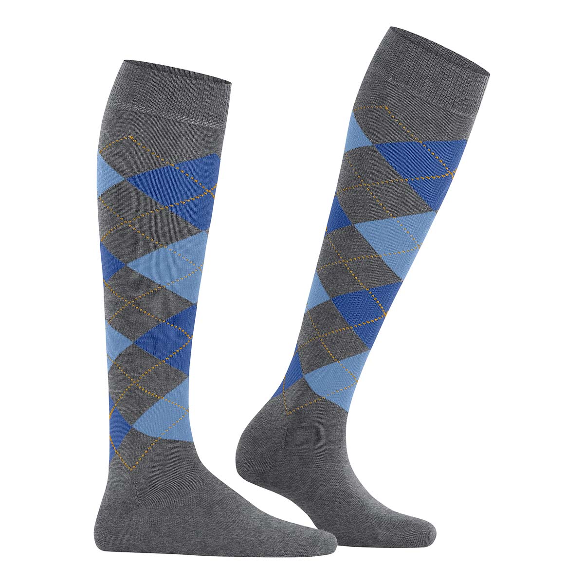 Burlington Marylebone knæstrømper, grå - 22373 - 3070 - Dark Grey