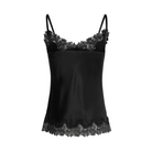 Lady Avenue Pure Silk Camisole - Black - 29-10600-02