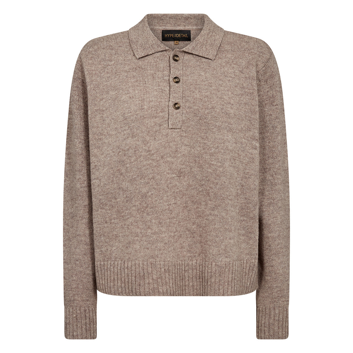 Hype The Detail striktrøje, beige - 3-930-35 - 4 - Sand