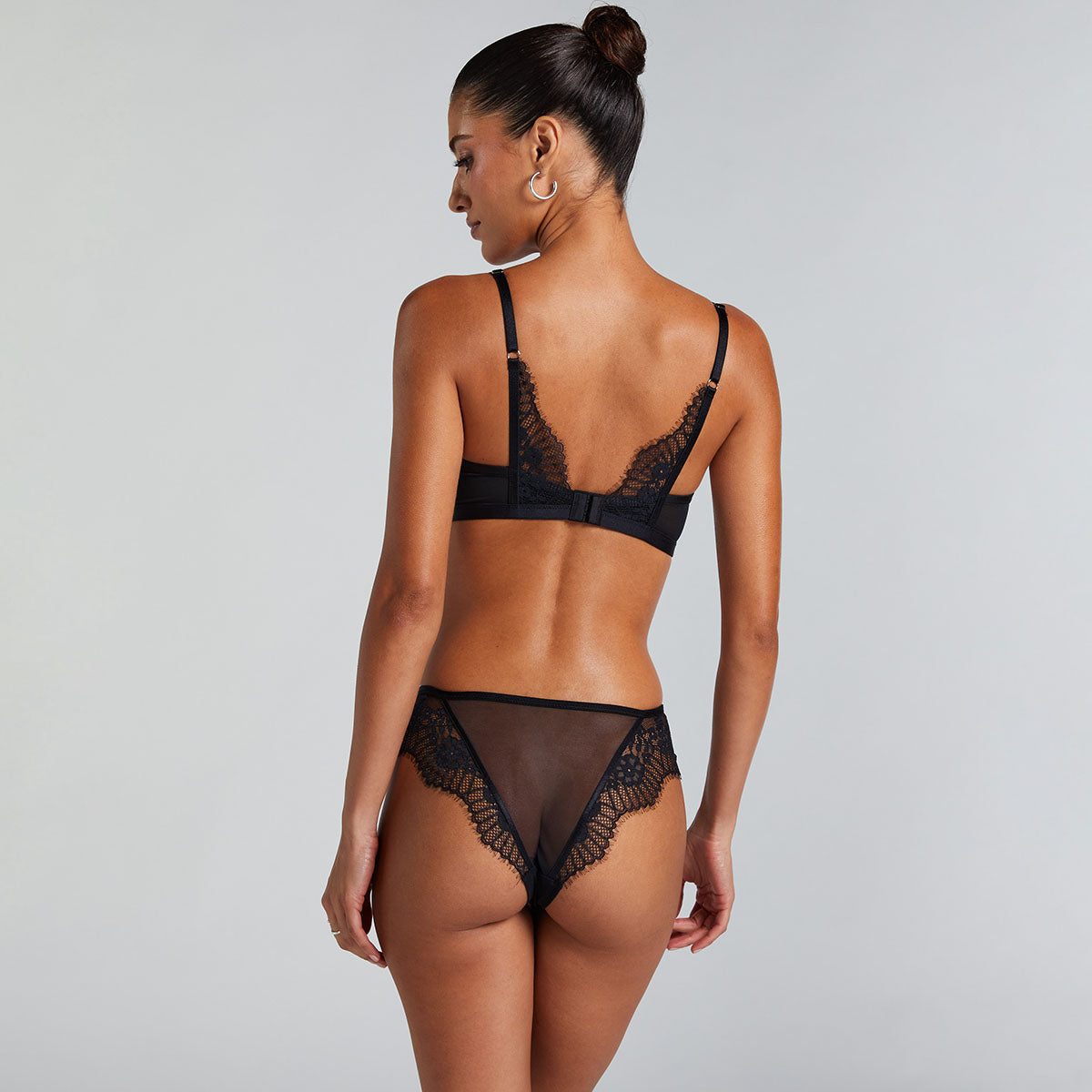 Hunkemöller Daphne Brazilian - Caviar - 300325-Caviar