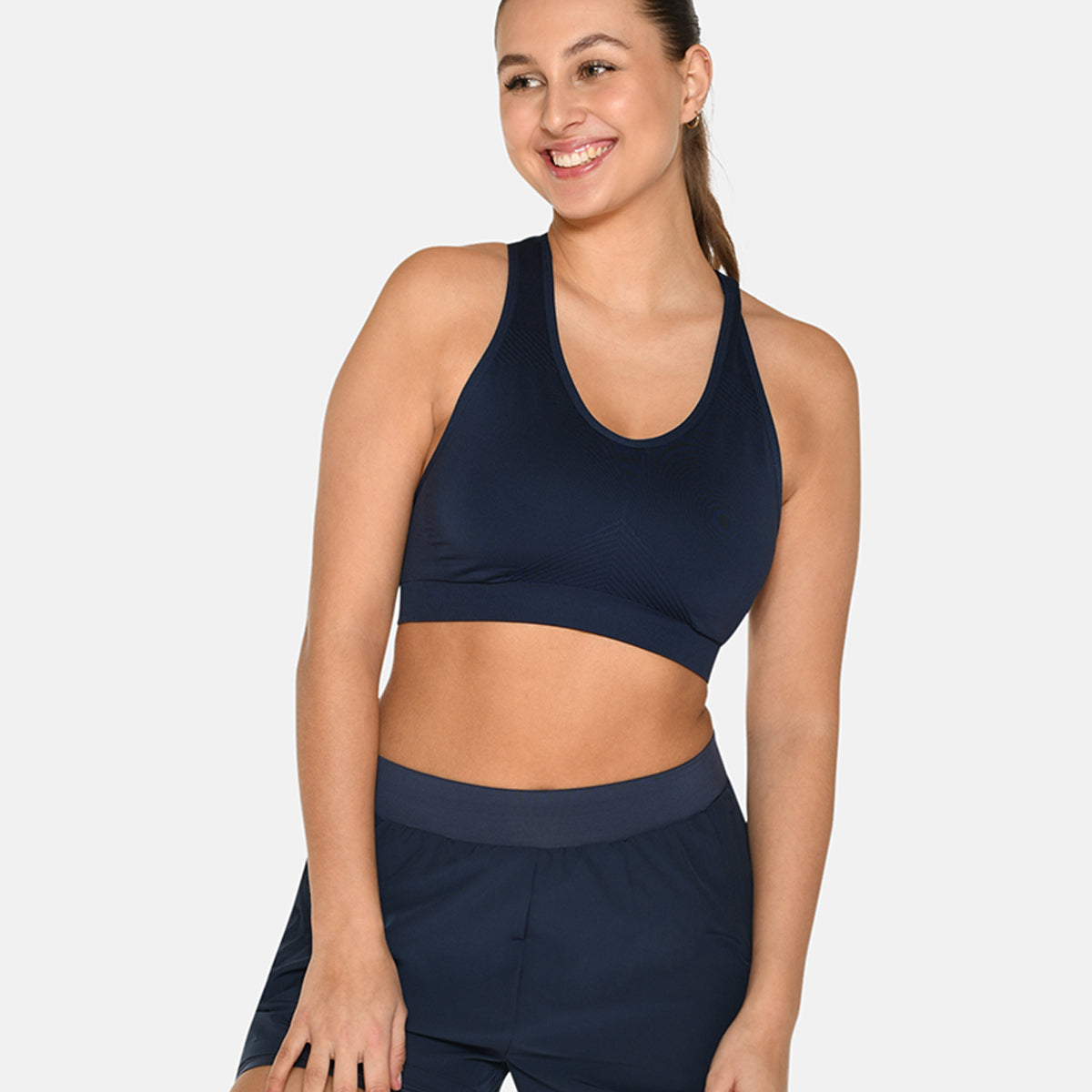 Zebdia Seamless - Navy - 12275-NAVY