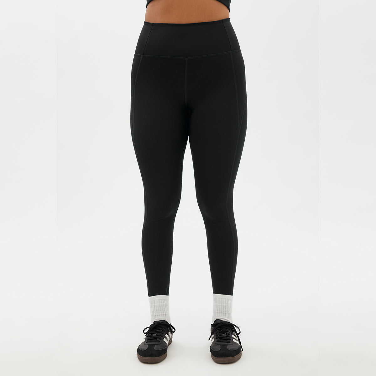 Girlfriend Collective Compressive high rise 7/8 - Black - 4008-BLACK