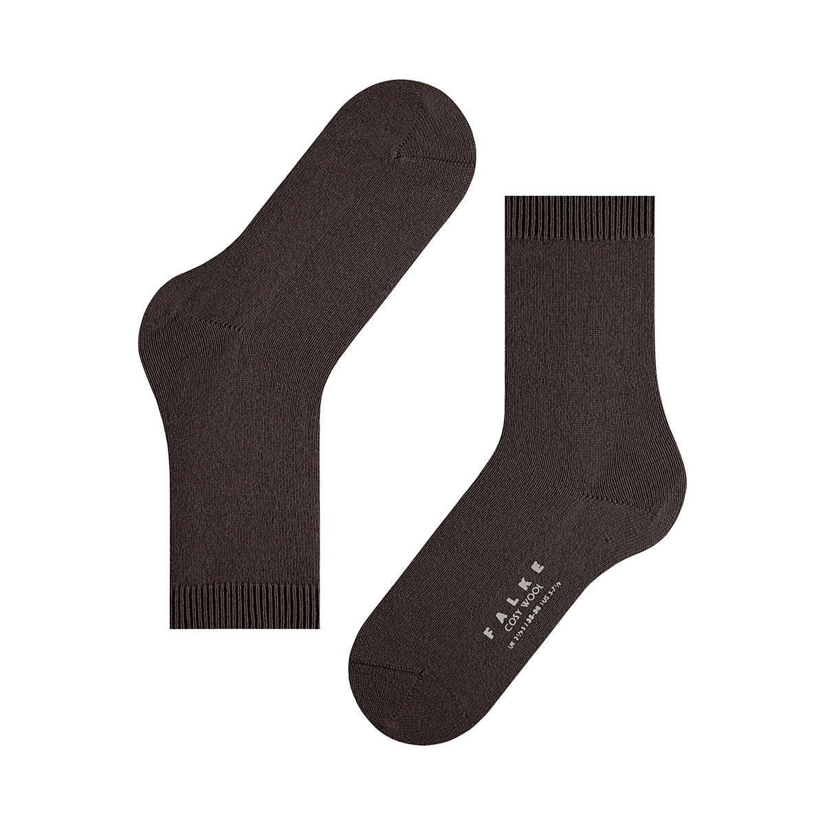 Falke Cosy Wool - Dark Brown - 47050-5233