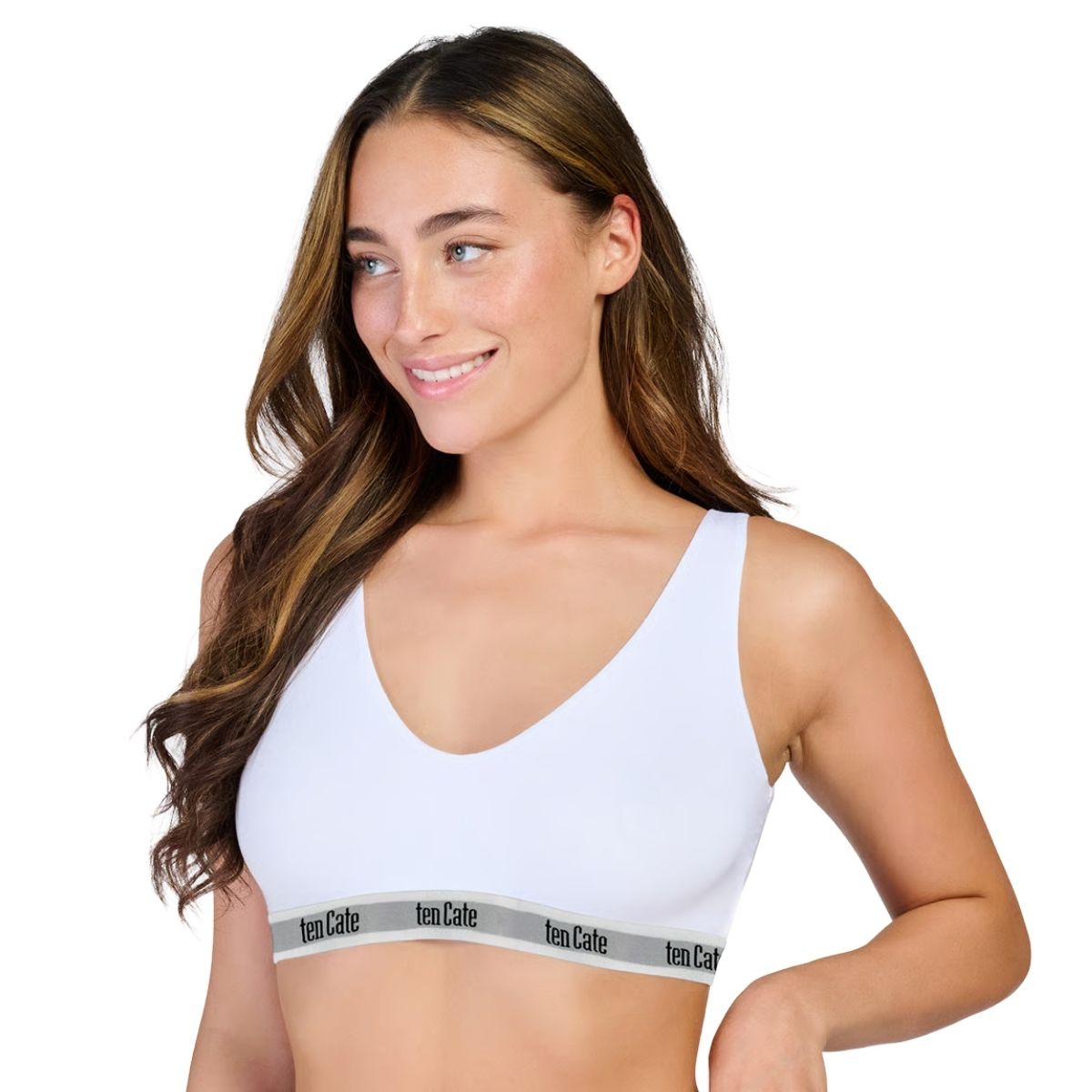 Ten Cate Comfort Modal bralette top, hvid - 60873 - 001 - White
