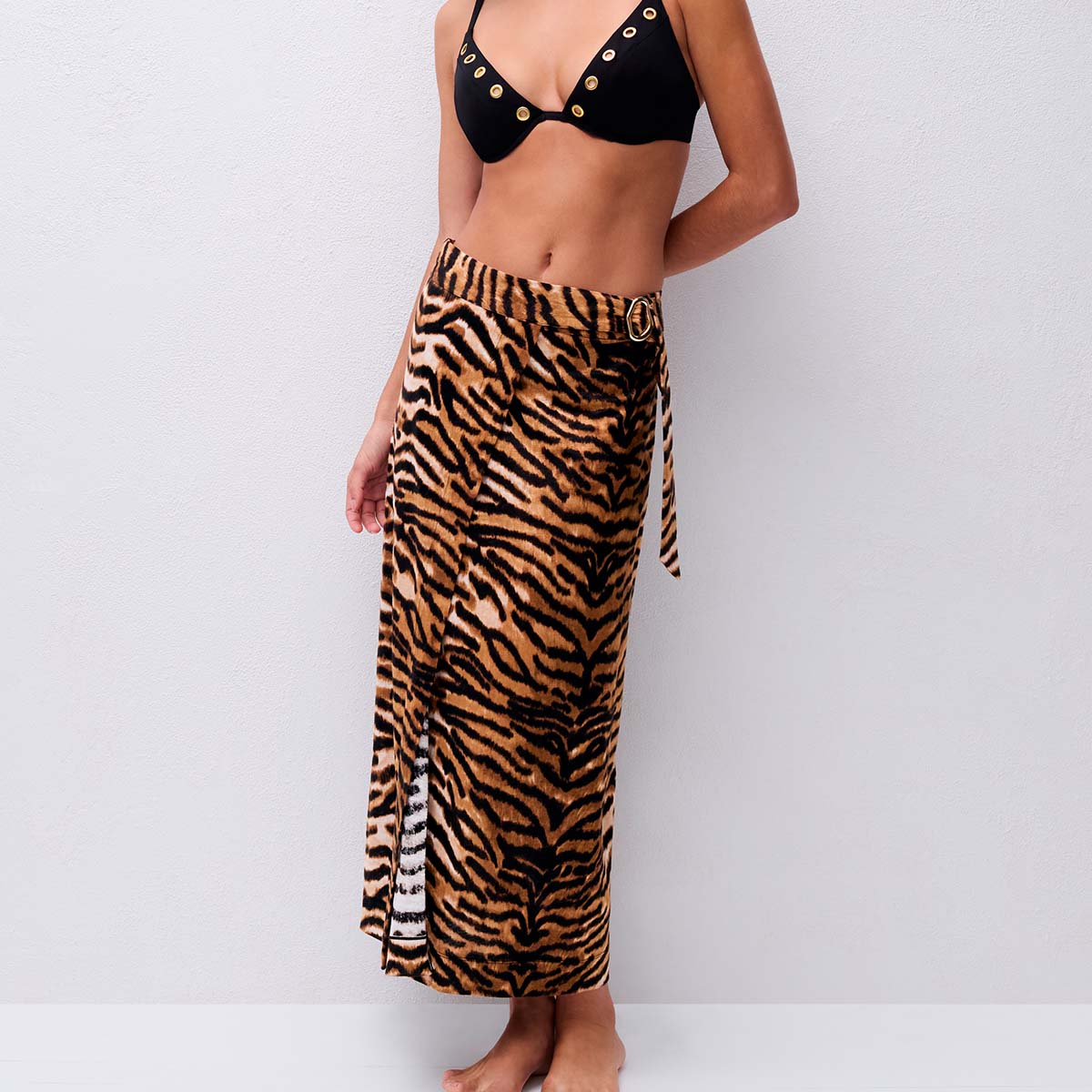 Chantelle Alba pareo, brun - C1AED0 - C86 - Tiger