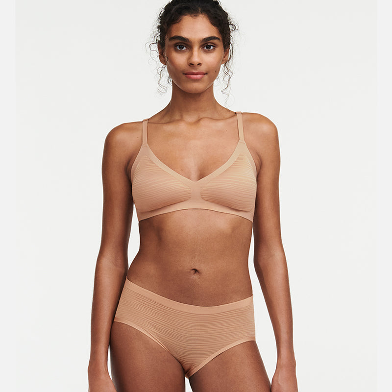 Chantelle SoftStretch Stripes - Clay Nude - C20D10-00Q