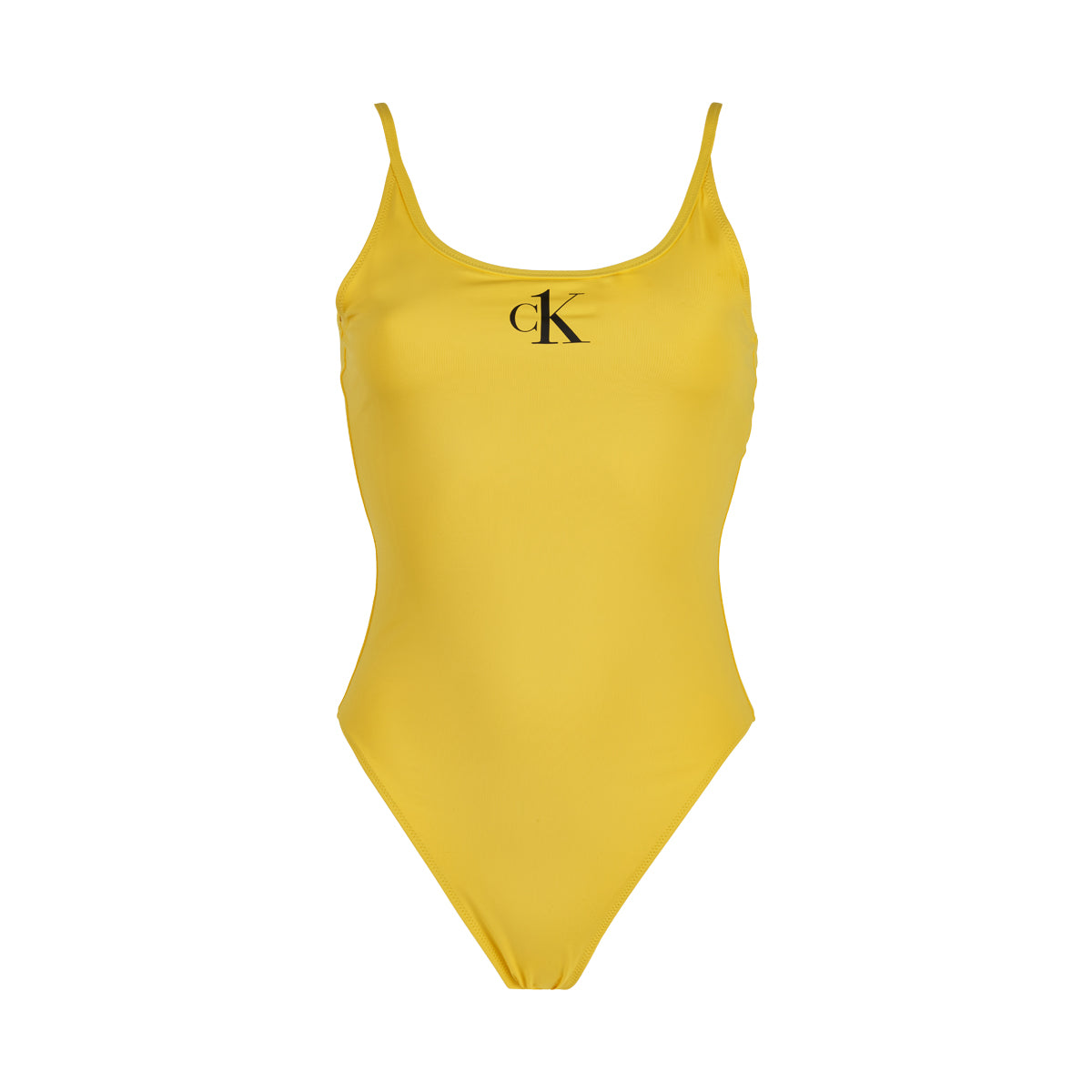 Calvin Klein Scoop Back - Hazard Yellow - W01341-ZGM