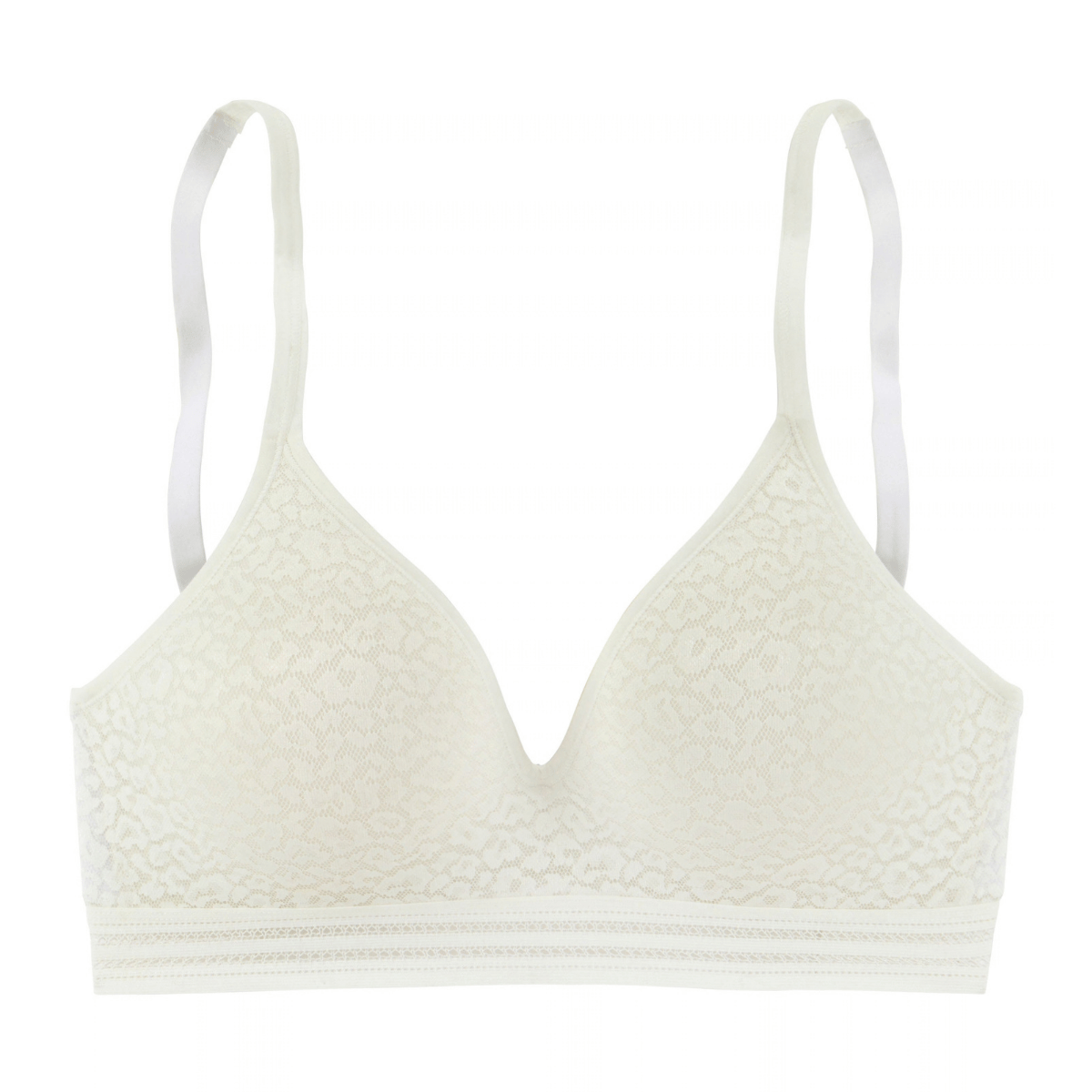 Lascana Freya bralette BH, hvid - JK-702-BR - white - White