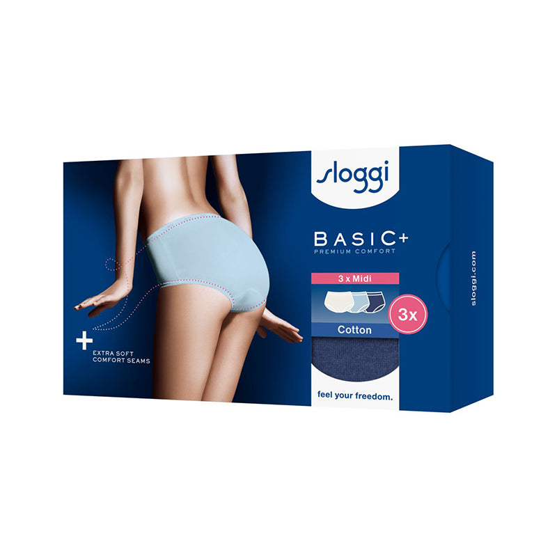 Sloggi Basic+ C3P - Multiple Colours - 10107163-V020