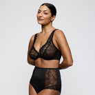 PrimaDonna Solisse plunge BH, sort - 0163644 - ZWA - Black