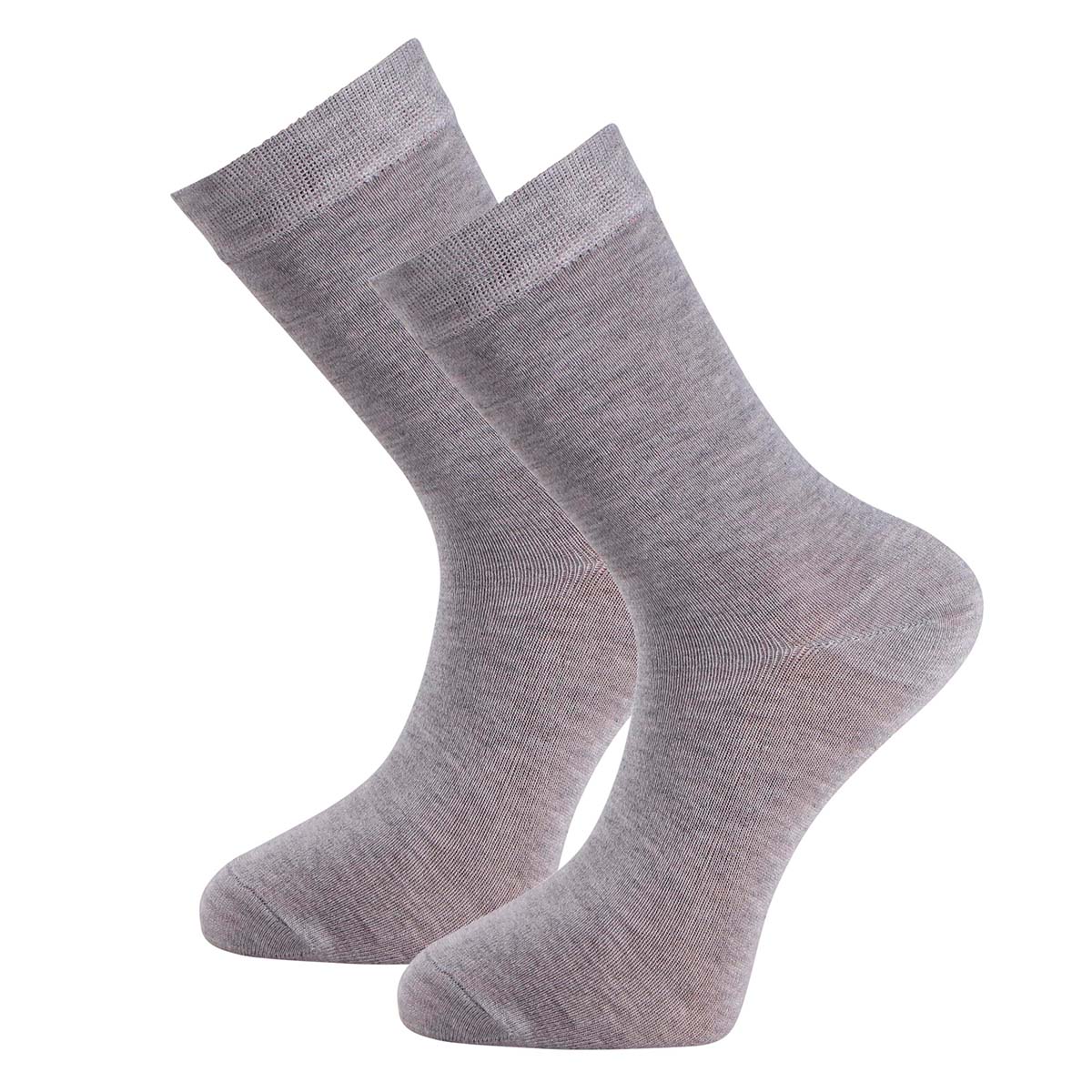 Trofé 2-pak strømper, grå - 02400 - 2200 - Grey
