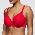 PrimaDonna Twist Wowgirl hjerteformet BH, rød - 0242600 - TRR - True Red