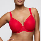 PrimaDonna Twist Wowgirl hjerteformet BH, rød - 0242600 - TRR - True Red