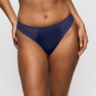 PrimaDonna Twist Side g-streng, blå - 0642570 - IDF - Indigofera