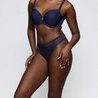 PrimaDonna Twist Wowgirl g-streng, blå - 0642600 - EVB - Evening Blue