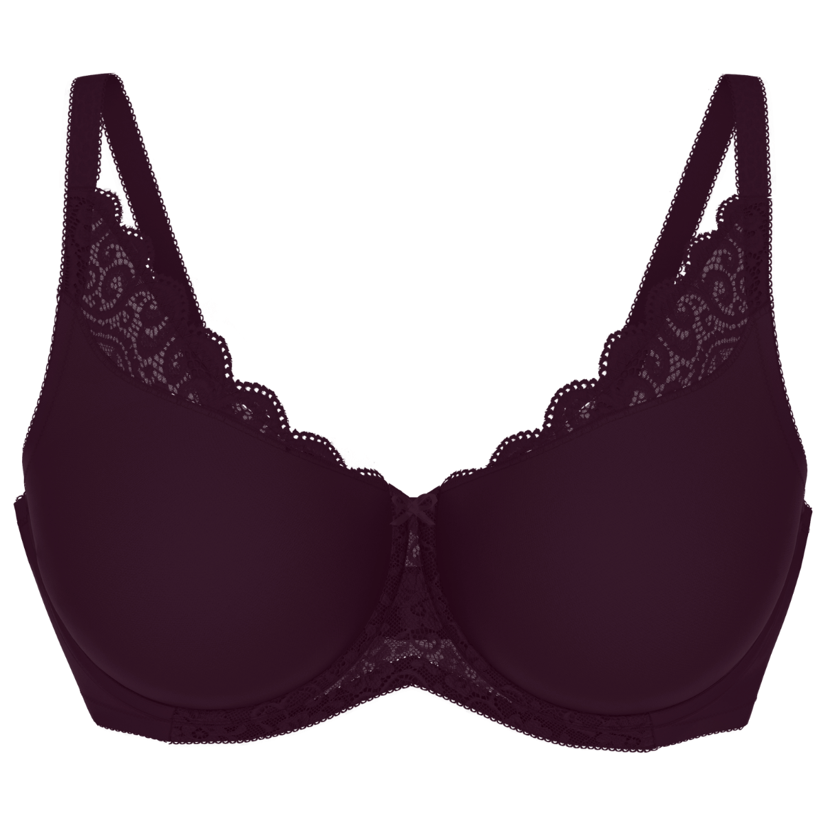 Triumph Amourette W01 BH uden vattering, rød - 10210670 - 7291 - Claret