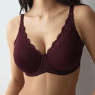 Triumph Amourette W01 BH uden vattering, rød - 10210670 - 7291 - Claret