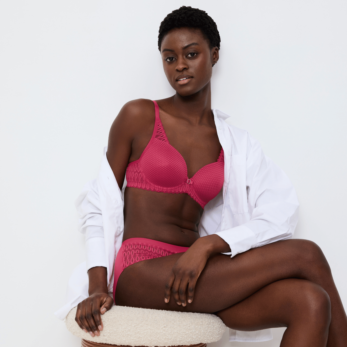 Triumph Aura Spotlight WHP BH med bøjle, pink - 10216459 - 6653 - Pink