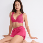 Triumph Aura Spotlight BH med bøjle, pink - 10216460 - 6653 - Flashy Pink