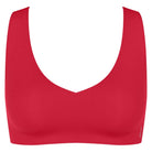 Sloggi Zero Feel 2.0 bralette top, rød - 10217728 - 00FZ - Shanghai Red