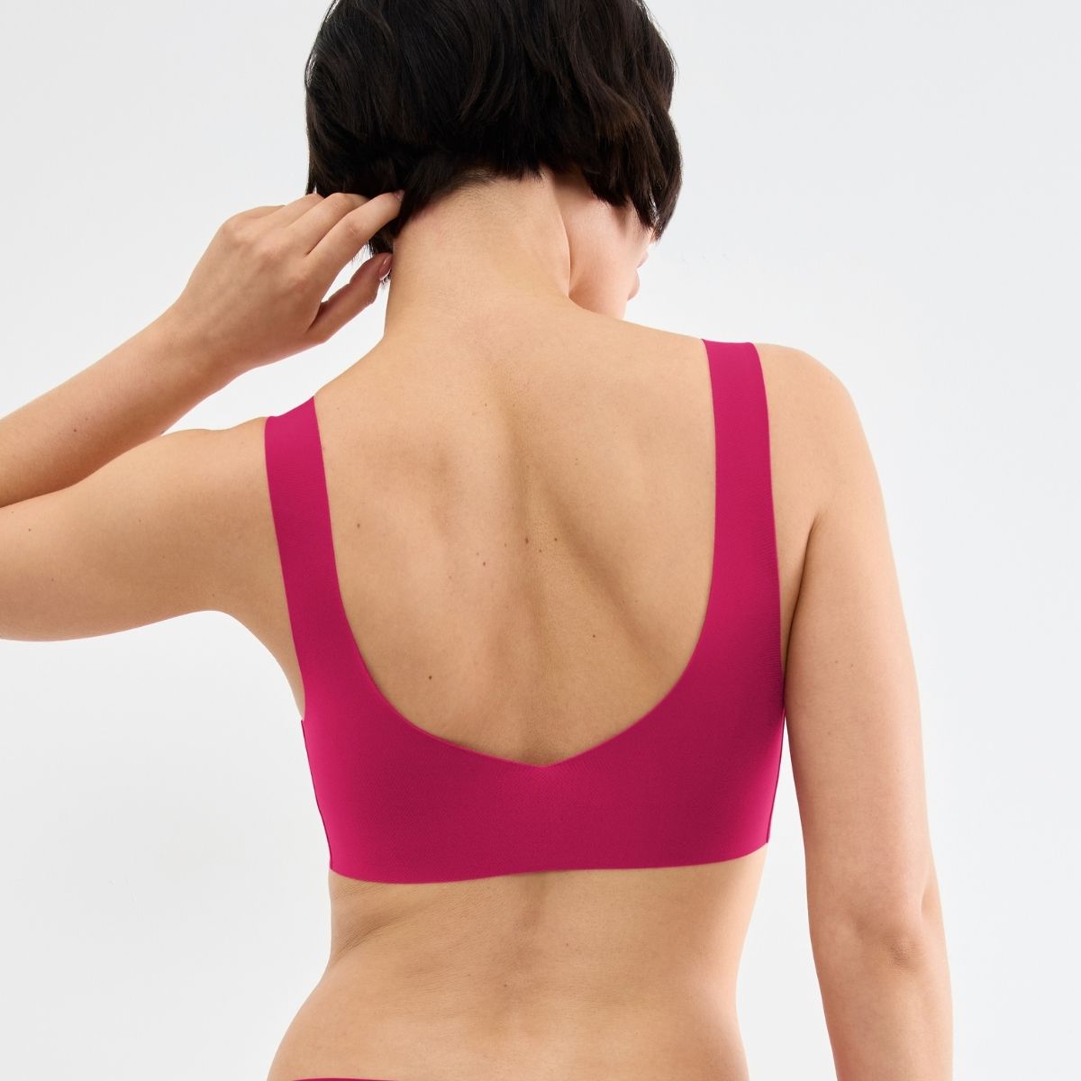 Sloggi Zero Feel 2.0 bralette BH, pink - 10217728 - 00NW - Berry