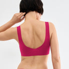 Sloggi Zero Feel 2.0 bralette BH, pink - 10217728 - 00NW - Berry