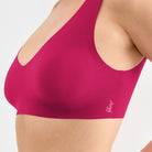 Sloggi Zero Feel 2.0 bralette BH, pink - 10217728 - 00NW - Berry