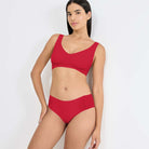 Sloggi Zero Feel 2.0 hipster trusse, rød - 10217844 - 00FZ - Shanghai Red