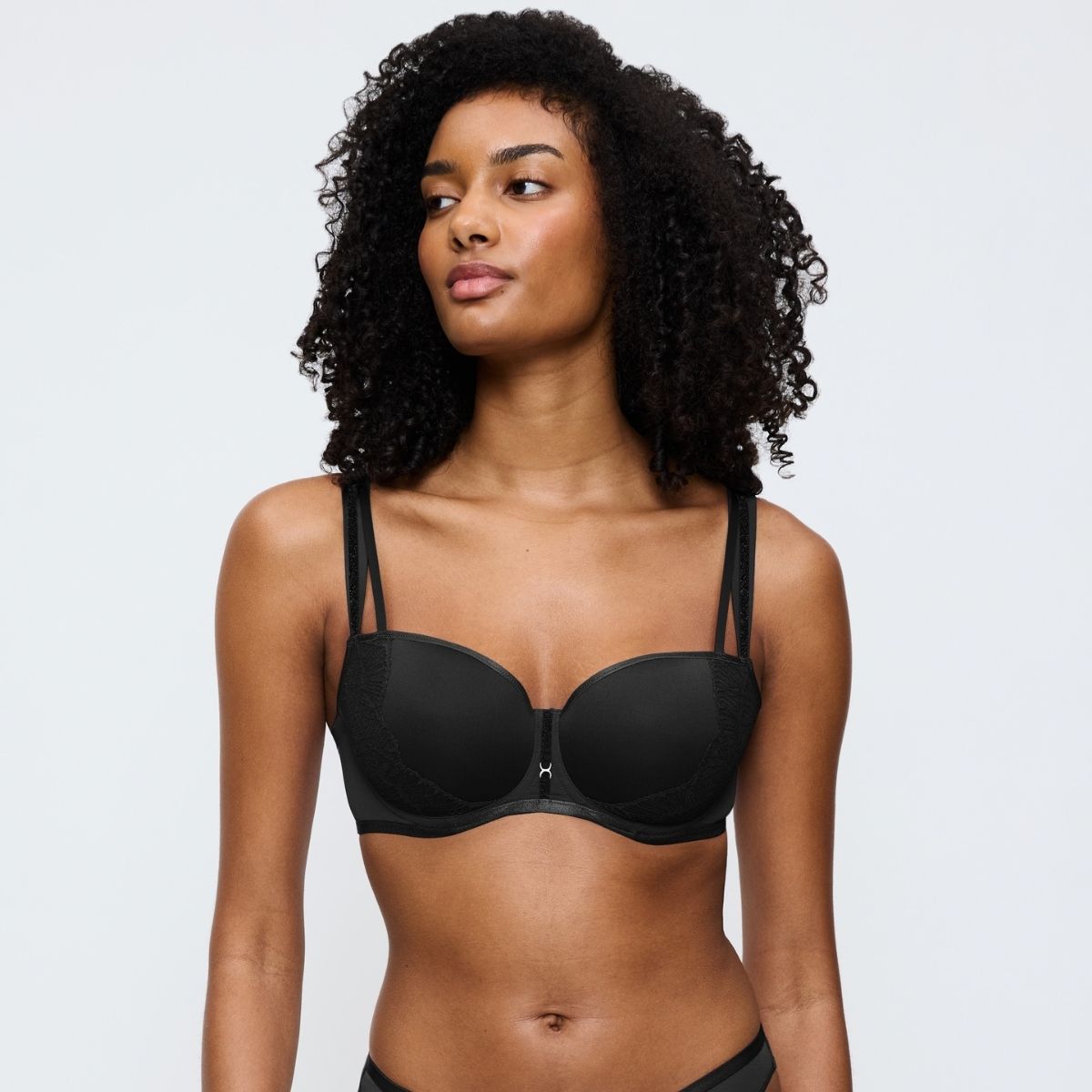 Triumph Palina Moonlight Kiss BH med bøjle, sort - 10224803 - 0004 - Black