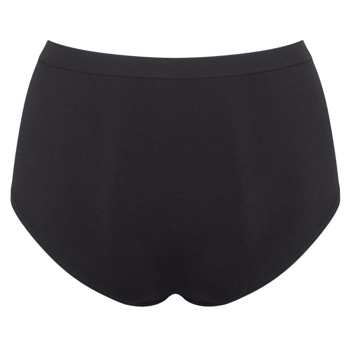 Sloggi Go Sense 2-pak maxi trusse, sort - 10224852 - 0004 - Sort
