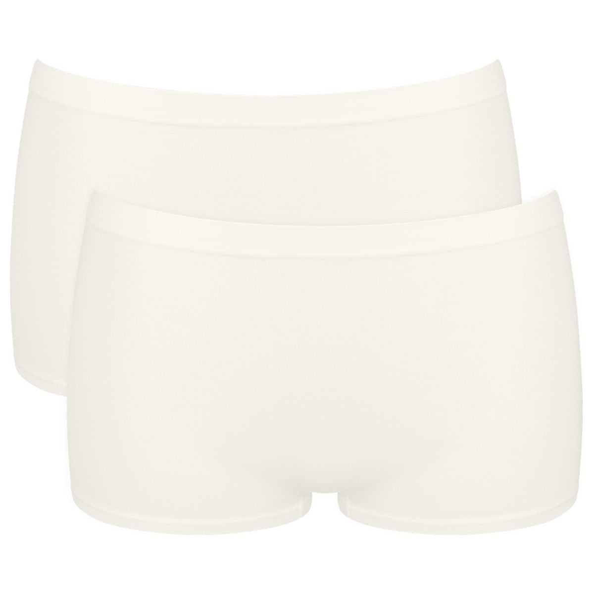 Sloggi Go Sense 2-pak shorts, hvid - 10224853 - 00GZ - Silk White