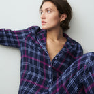 Triumph Boyfriend pyjamas, blå - 10225075 - M007 - Checks
