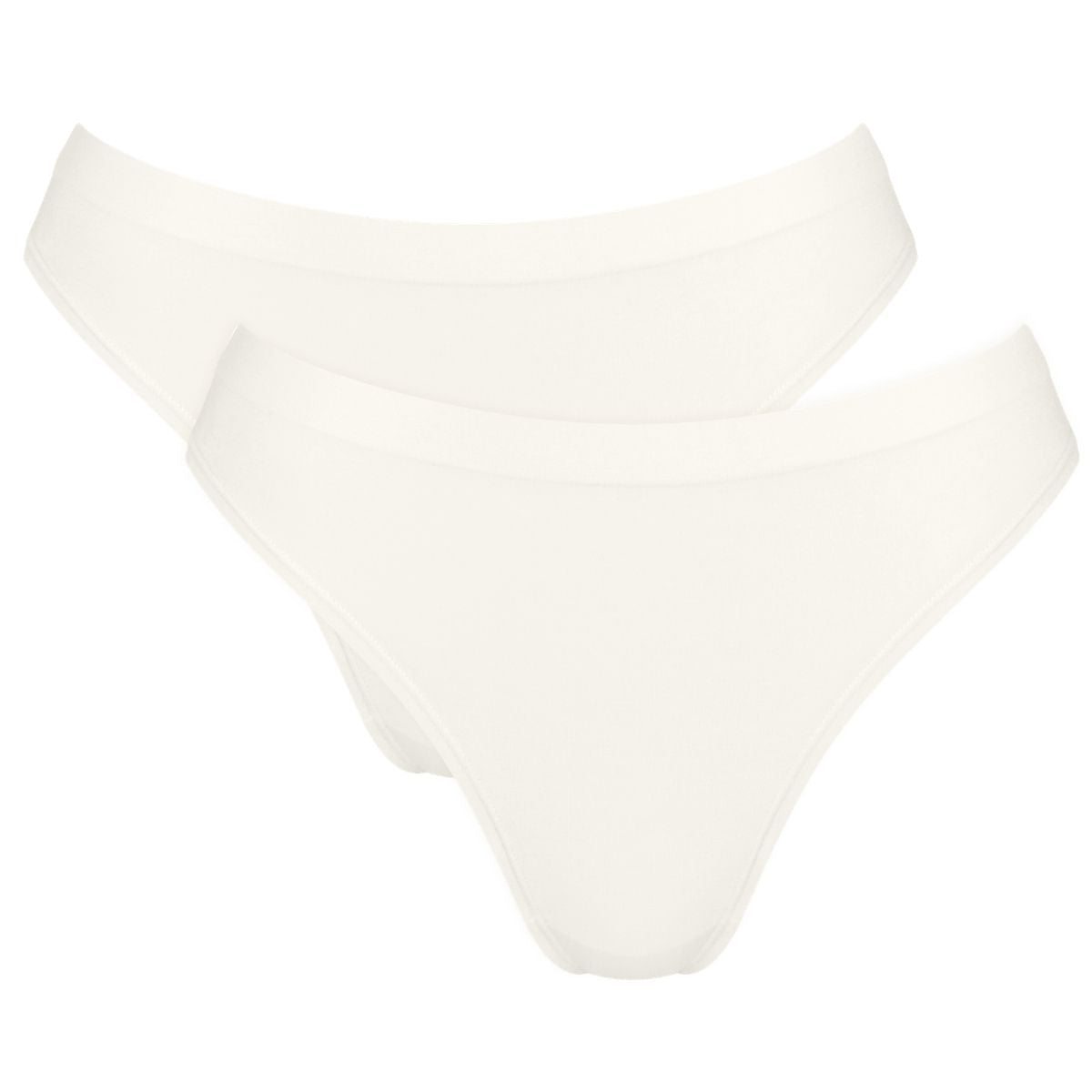 Sloggi Go Sense 2-pak tai trusse, hvid - 10225668 - 00GZ - Silk White
