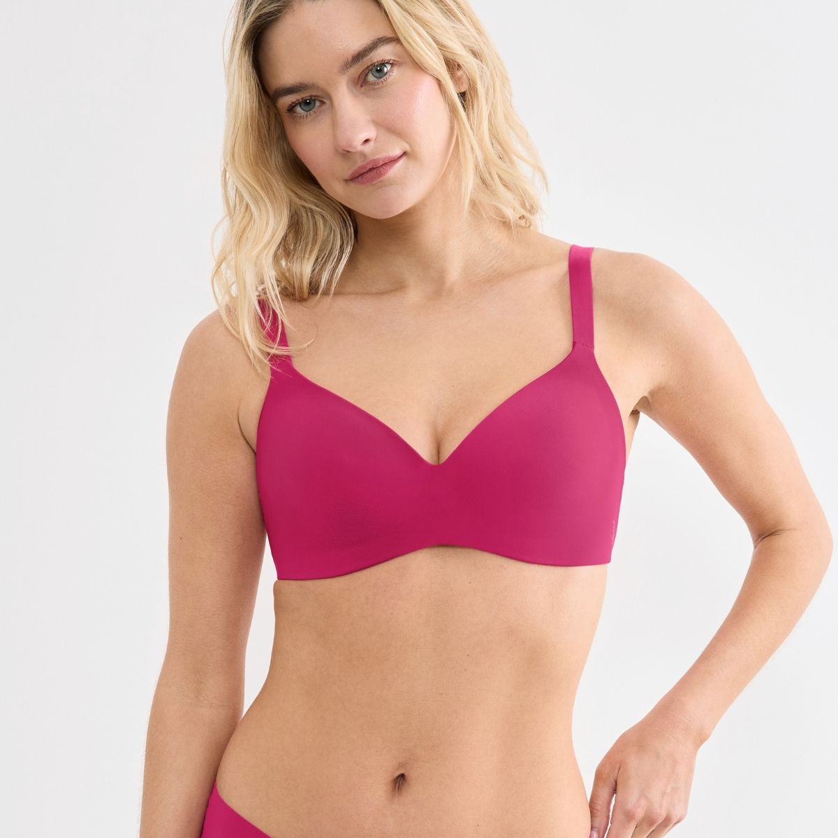 Sloggi Zero Feel 2.0 The Up BH uden bøjle, pink - 10228521 - 00NW - Berry