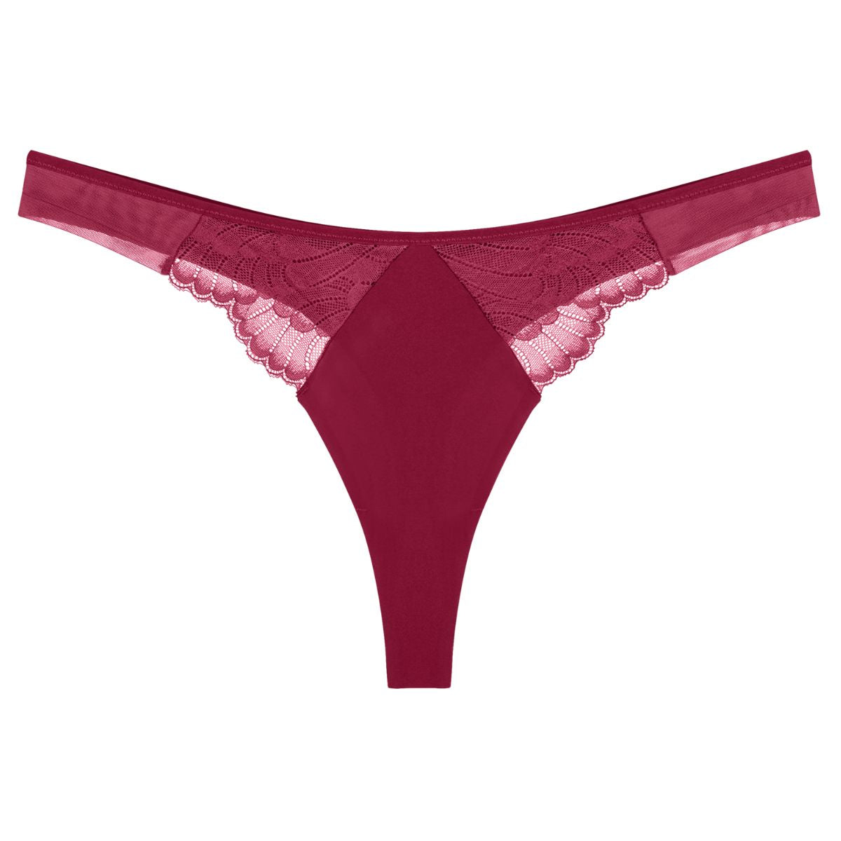 Triumph Love In Lace g-streng, rød - 10228563 - 6845 - Red Musk