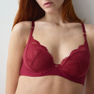 Triumph Love In Lace WP BH med bøjle, rød - 10228632 - 6845 - Red Musk