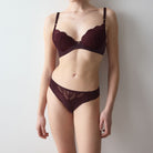 Triumph Love In Lace tai trusse, bordeaux - 10228653 - 7291 - Claret