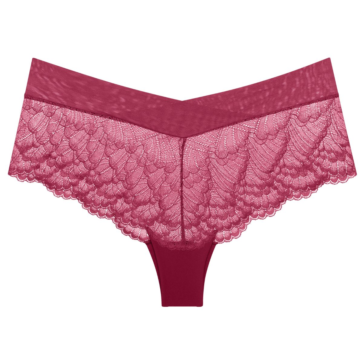 Triumph Love In Lace hipster trusse, rød - 10228674 - 6845 - Red Musk