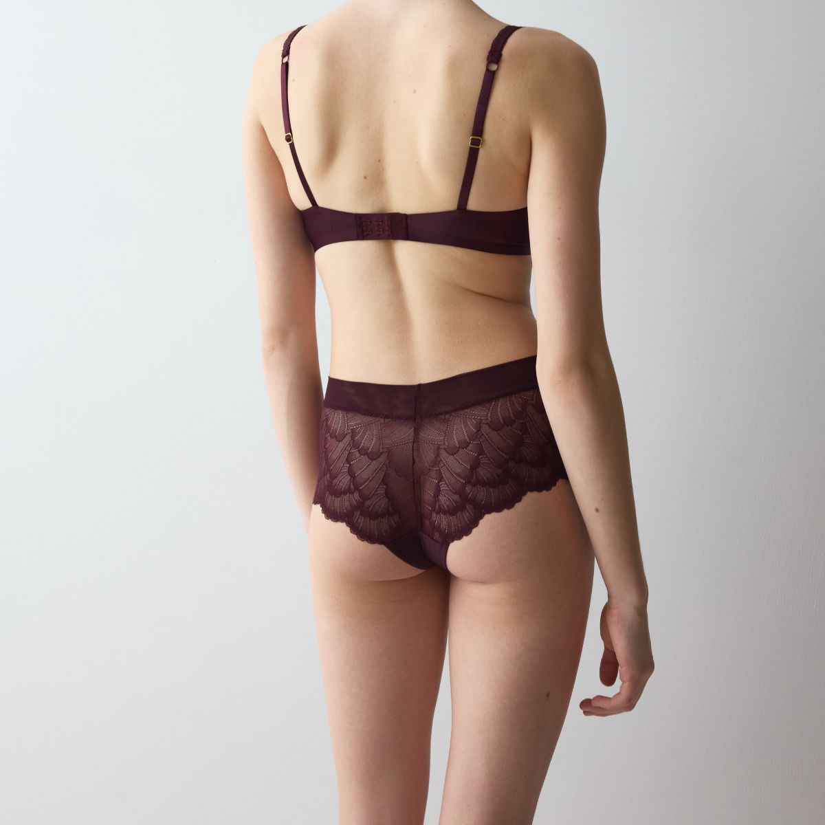 Triumph Love In Lace hipster trusse, bordeaux - 10228674 - 7291 - Claret